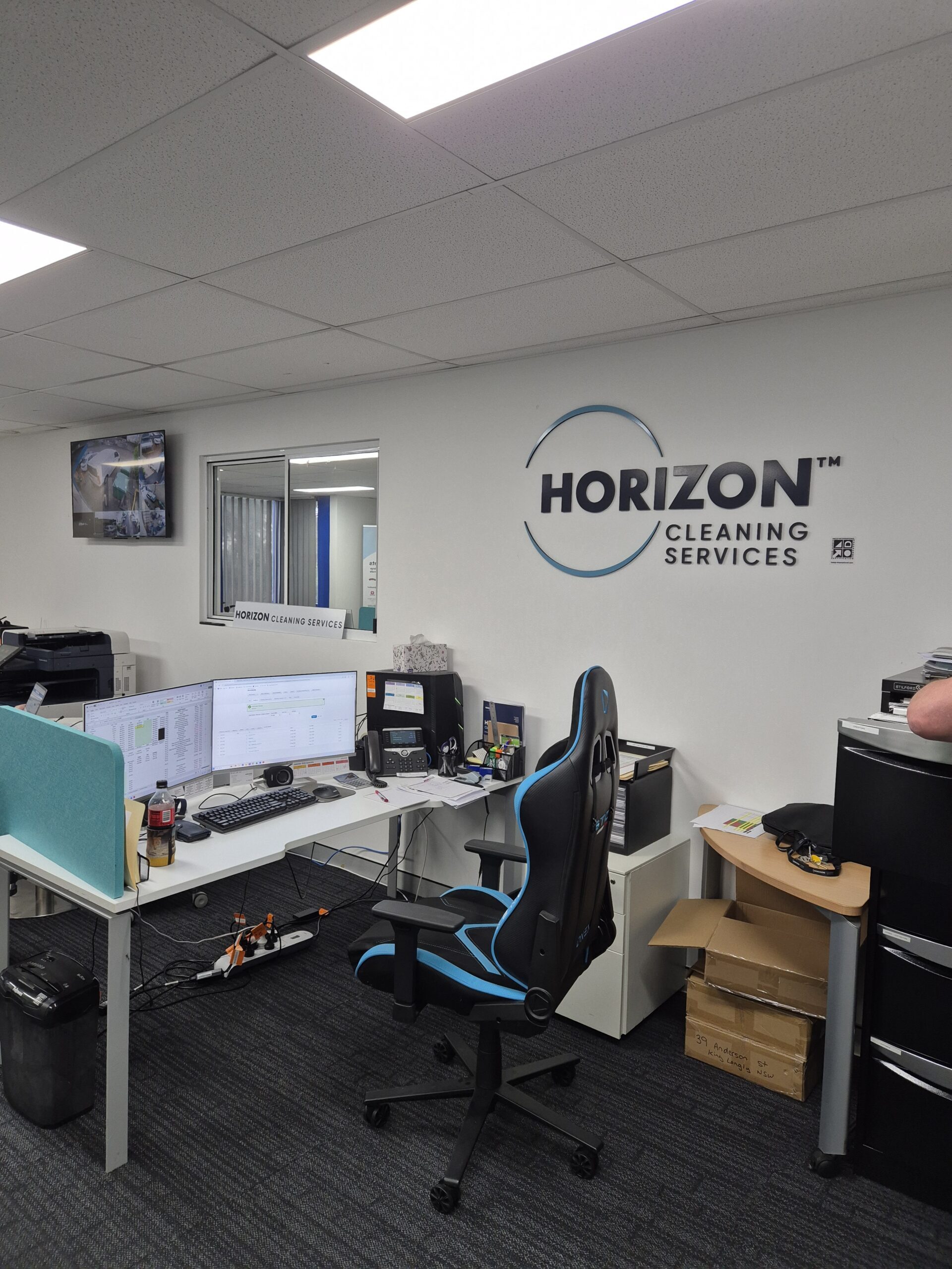 Horizon Cleaning office view Sydney